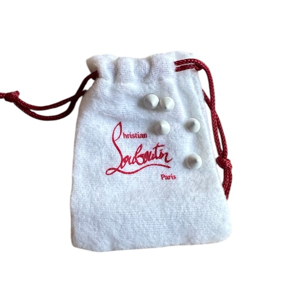 Christian Louboutin Accessories - Christian Louboutin Small white replacement studs